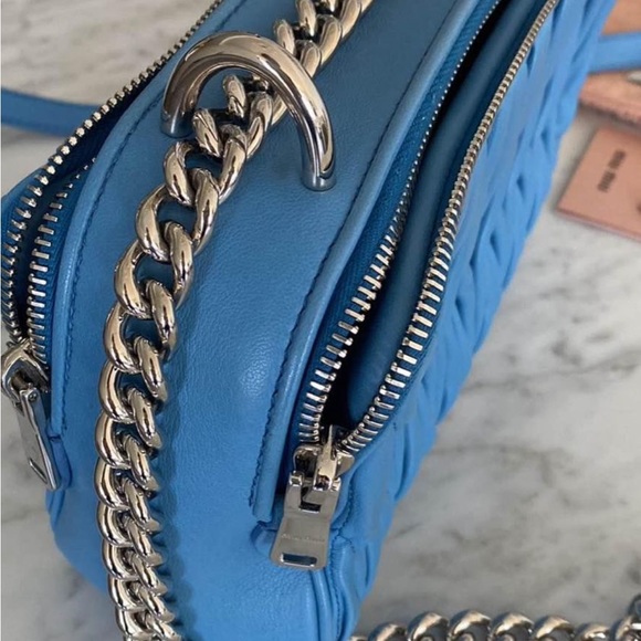 Miu Miu light blue cross body bag - Picture 5 of 7